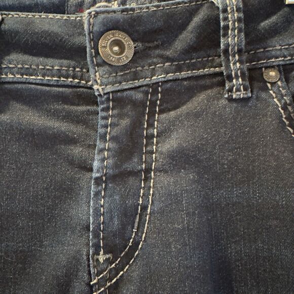 Silver Suki Skinny Jeans Womens Size 31X31 Dark Wash Denim Stretch Mid Rise Blue - Picture 4 of 10